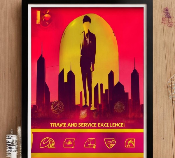 商贸服务海报设计与制作，让品牌在竞争中立于不败之地