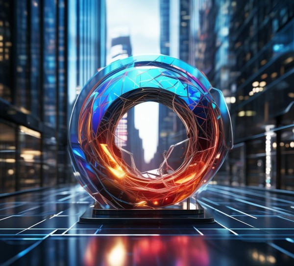 数字时代的商务图标，商业美学的创新象征