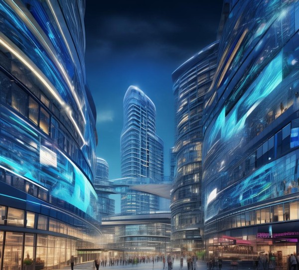 城西商贸综合体，数字赋能，连接未来的未来城市经济