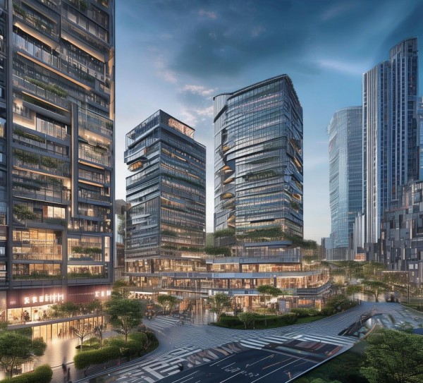 长沙政府投资商贸城,作为长沙商业中心的标杆与未来。 长沙政府投资商贸城,作为长沙商业中心的标杆与未来。