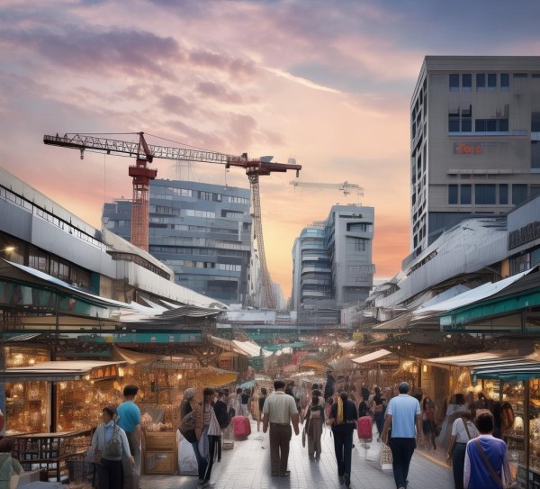 莱阳市台湾商贸城，机遇与挑战