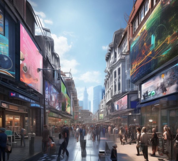 东市商贸区，数字驱动的繁荣与挑战