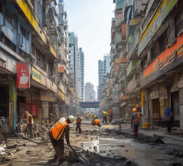 国际商贸城卫生整治项目，重塑商业生态的创新实践