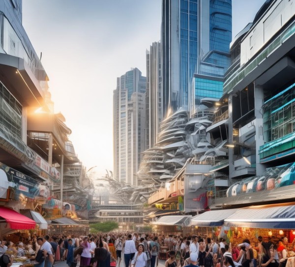 宁波国际商贸城，开放、创新与机遇并存