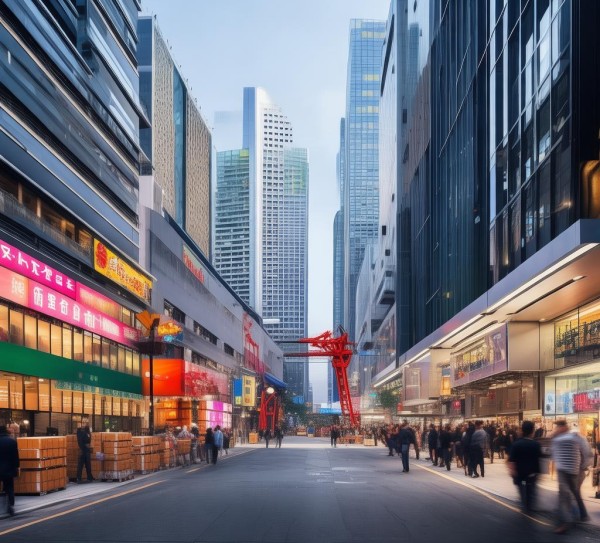 商贸综合服务区,作为商业与物流的双重引擎 商贸综合服务区,作为商业与物流的双重引擎