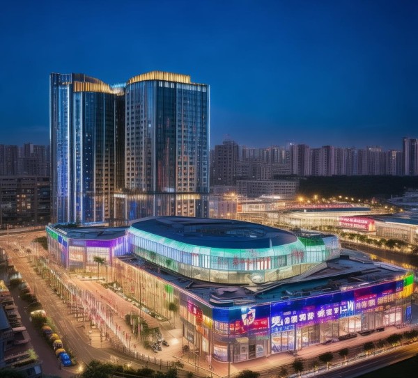 合肥金山国际商贸城，商务之都，城市明珠