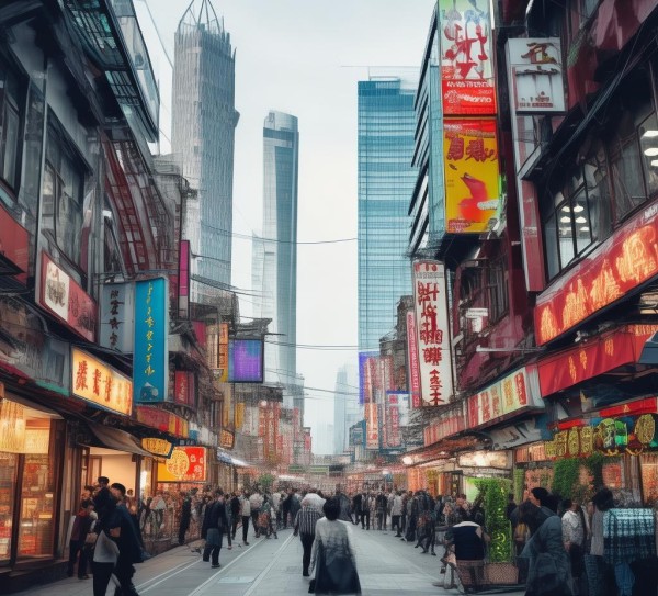 成武商贸街，商业新势力崛起与活力