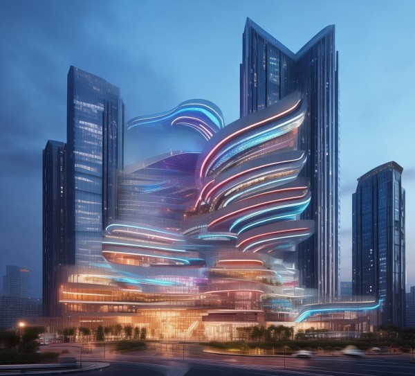 智慧连接经济与文化洛江万盛商贸综合体