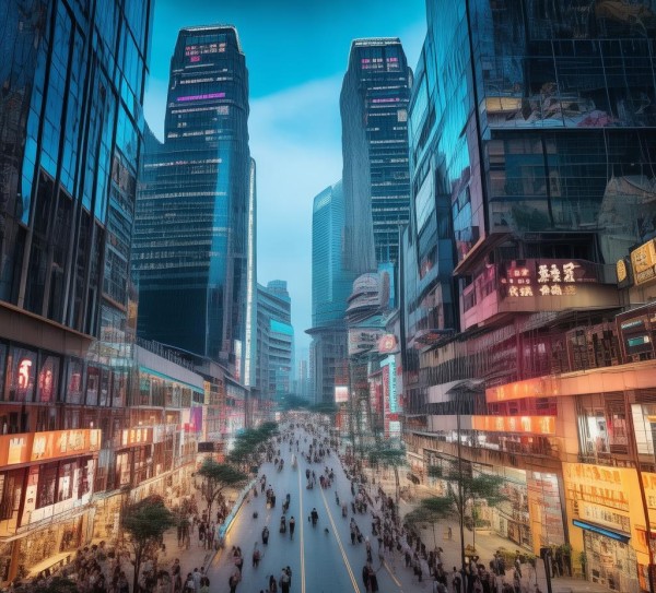 四子王旗国通商贸城，商贸城市新标杆