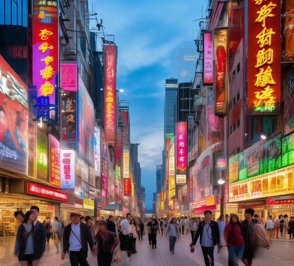 川汇区商贸城，商业新天地，经济活力显 highlighted！