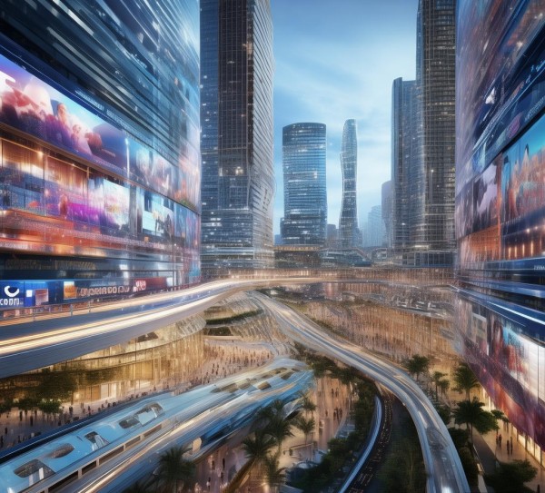 大型商贸流通项目，推动连接城市经济，引领新引擎