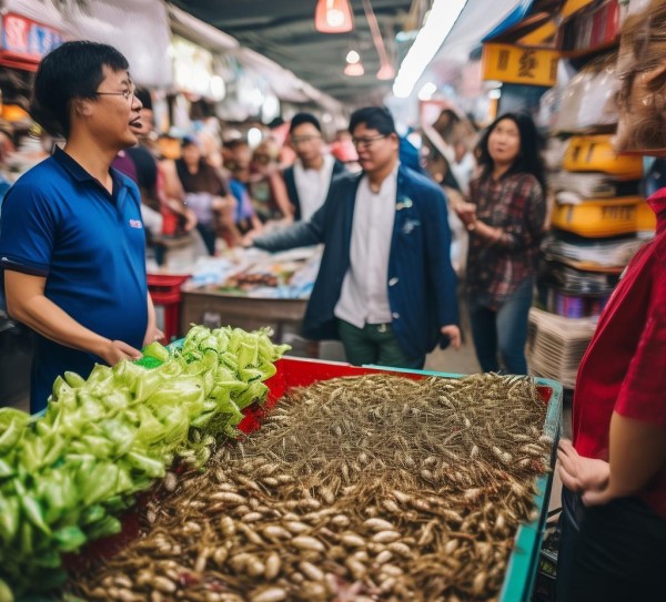 义乌商贸新闻活体虫，商业碰撞的创新机遇