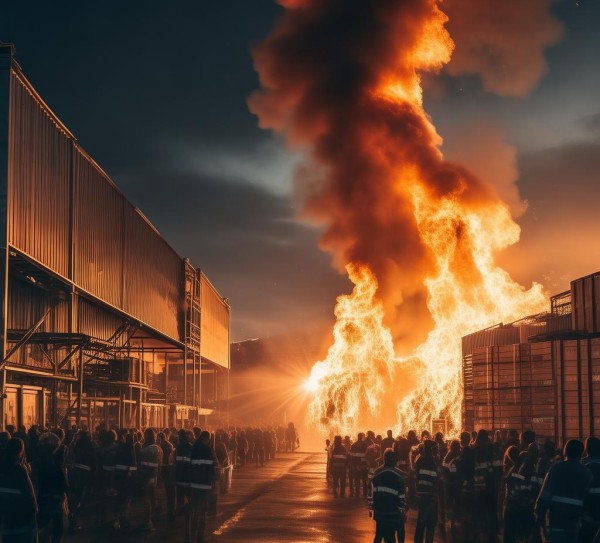 商贸物流火灾事件案例,警示生命安全 商贸物流火灾事件案例,警示生命安全