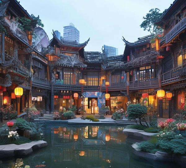 榆园商贸，商业艺术栖居，诗意空间的商业之都