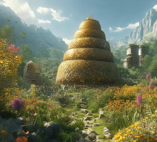 千年商贸蜂巢,复兴商贸蜂巢项目,人类文明与自然共生的奇幻故事 千年商贸蜂巢,复兴商贸蜂巢项目,人类文明与自然共生的奇幻故事