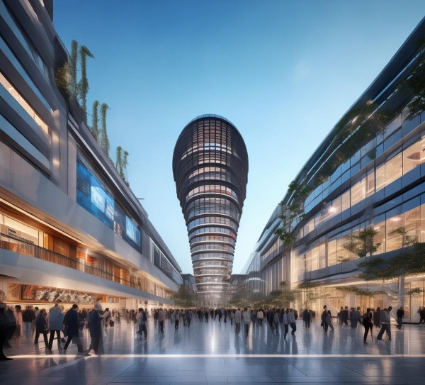 宁都新闻商贸城，智慧商业中心，创新见证