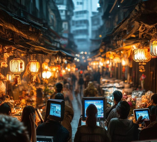 融合商业与新闻，打造经典夜班鲁班商贸城