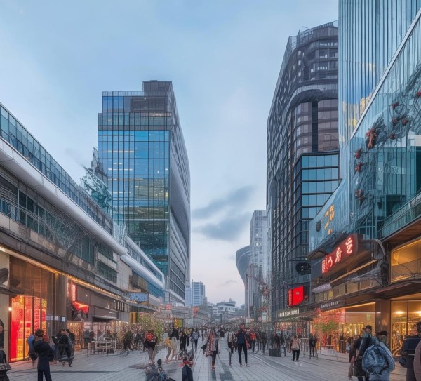 无锡站前商贸城，城市asin与新地标之都，商业新气象