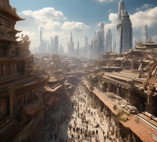 千年商贸城，千年辉煌，兴盛未来