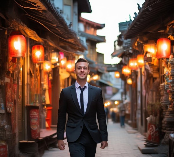 直聘新星，烟台商贸小巷，职场新气象