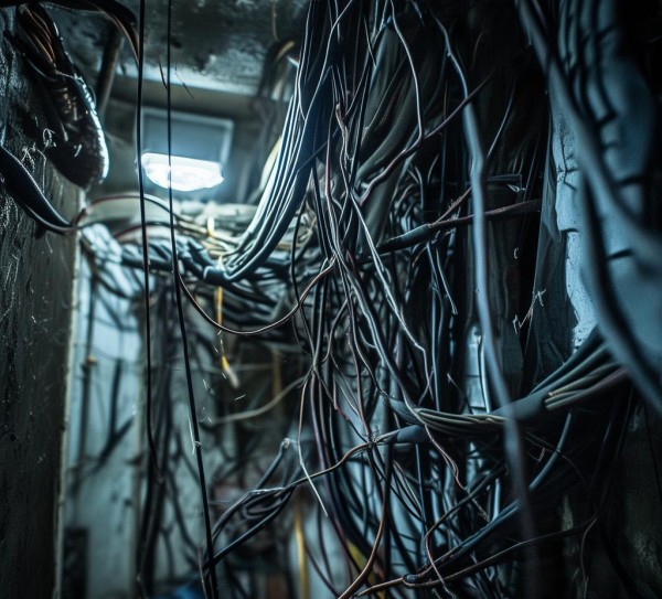 硕果之光商贸城电线路隐患案例分析