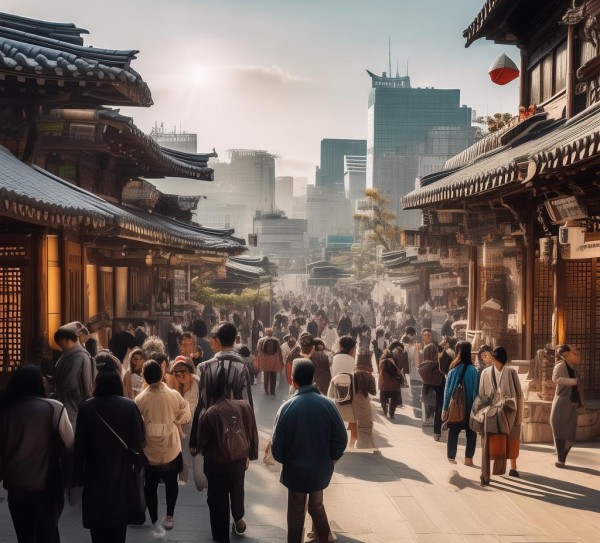 韩国商贸城,数字与人文的对话 韩国商贸城,数字与人文的对话