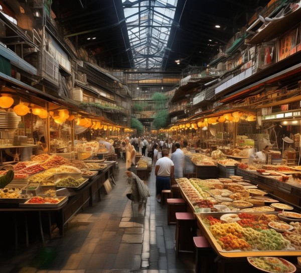 相辅相成的餐饮与商贸服务 相辅相成的餐饮与商贸服务
