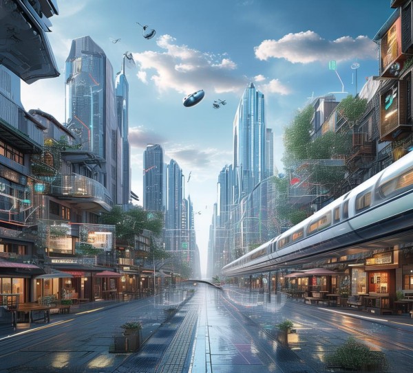 商贸小镇,连接经济与科技的未来典范 商贸小镇,连接经济与科技的未来典范