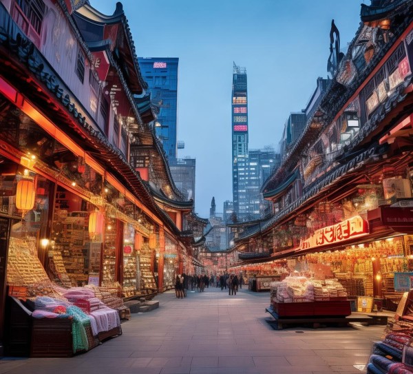 正阳商贸城，商业与文化的交融，城市精神的彰显