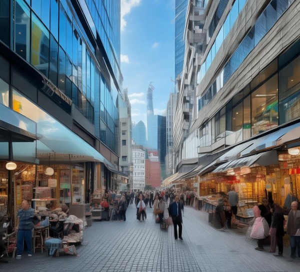 城市生活，商业与民生的完美融合