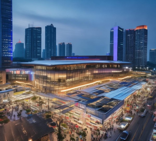 福州国际商贸城，见证发展与创新的象征城市