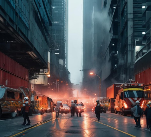 商贸物流城,一场紧急的安全危机 商贸物流城,一场紧急的安全危机