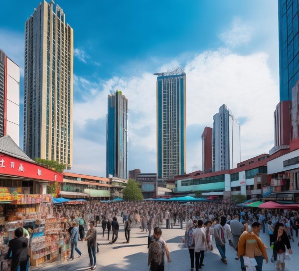 义乌商贸城中心助力商贸经济，推动义乌发展