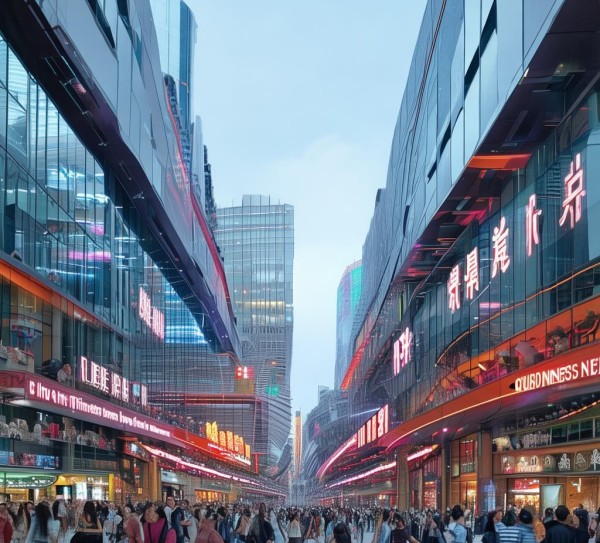 新时代商业新天地，资中国国际商贸城新时代商业中心