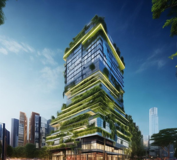 绿城商贸城，现代与商业融合的现代商业地标