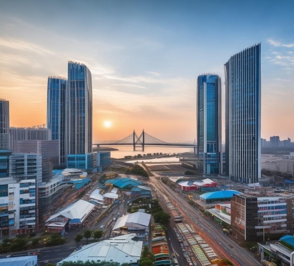 福州海峡国际商贸城，连接两岸经济发展的新纽带