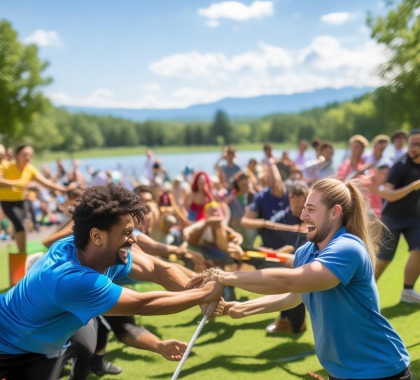 公司开展团建活动，凝聚团队力量