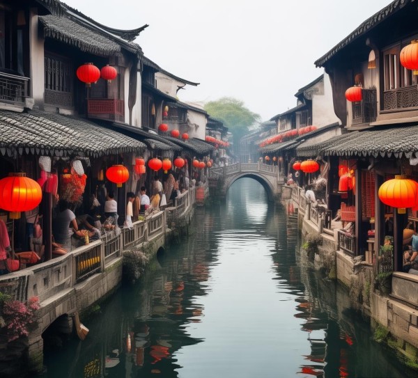 小水镇商贸城,生活与风景交汇处 小水镇商贸城,生活与风景交汇处