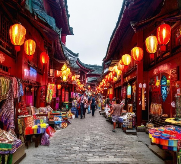 红川东槐商贸街，特色与活力的见证