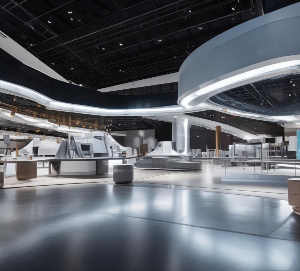 商贸物流展馆设计案例研究,空间重构与功能优化 商贸物流展馆设计案例研究,空间重构与功能优化