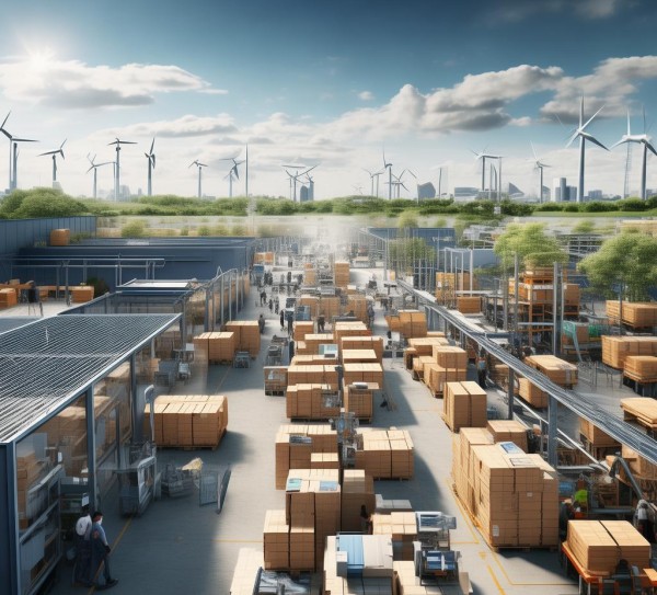 仓储物流助力商贸服务，构建高效供应链，实现可持续发展。