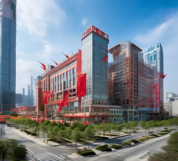 红旗商贸城，城市中心品质之都，地理位置优越，商业设施全面