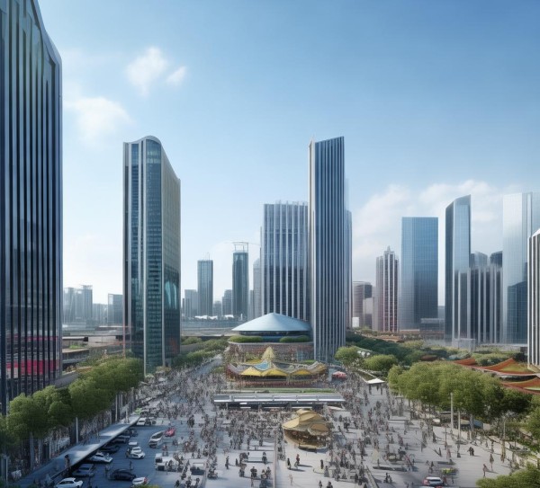 郑州市国际商贸城，助力都市繁荣的新能源城市