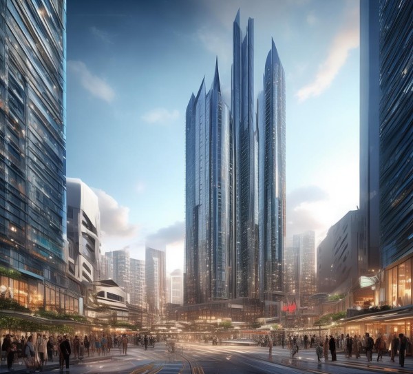 新兴商贸城，连接未来，促进商业发展