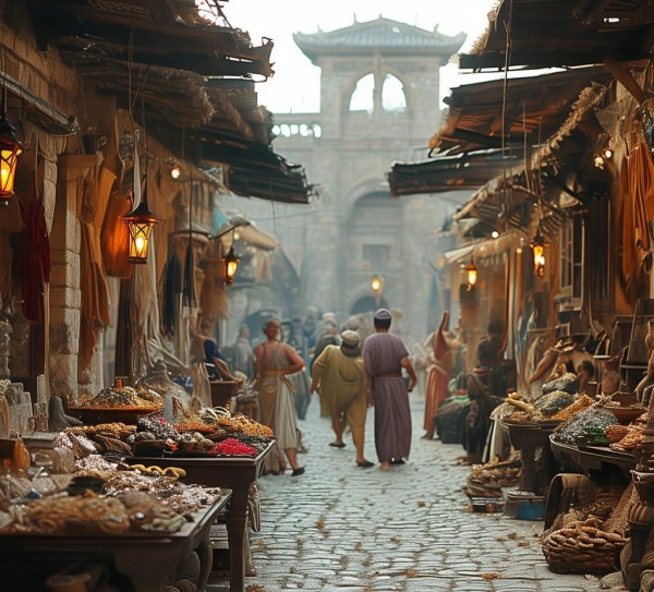 传统商贸的案例，从商海到文明