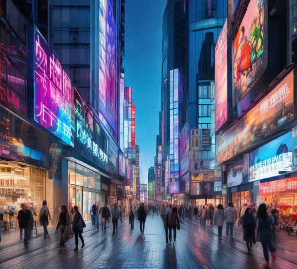 集安商贸街,数字时代的见证者 集安商贸街,数字时代的见证者