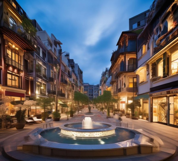 城市旅游商贸区设计研究