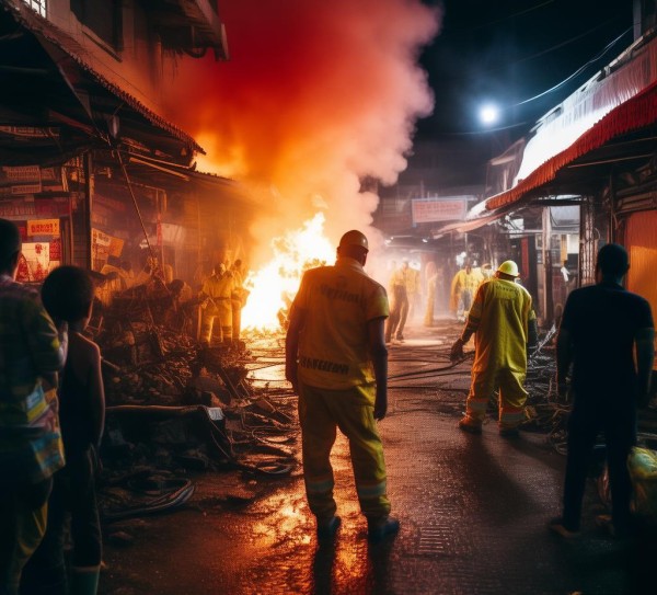 商贸市市场防火，危机中的教训与借鉴