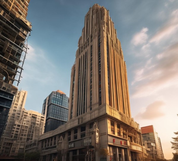 北票盘龙商贸大厦,历史见证时代的商业巨擘 北票盘龙商贸大厦,历史见证时代的商业巨擘