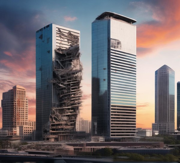 国际商贸城， failed & rebuilt